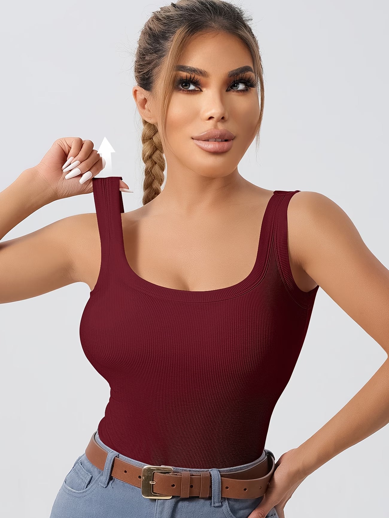 Blusinha com Sutiã Embutido e Alça Ajustável