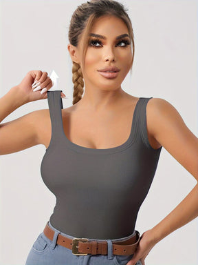 Blusinha com Sutiã Embutido e Alça Ajustável